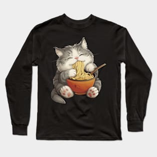 Cat Ninja Saga Silent Fury Long Sleeve T-Shirt